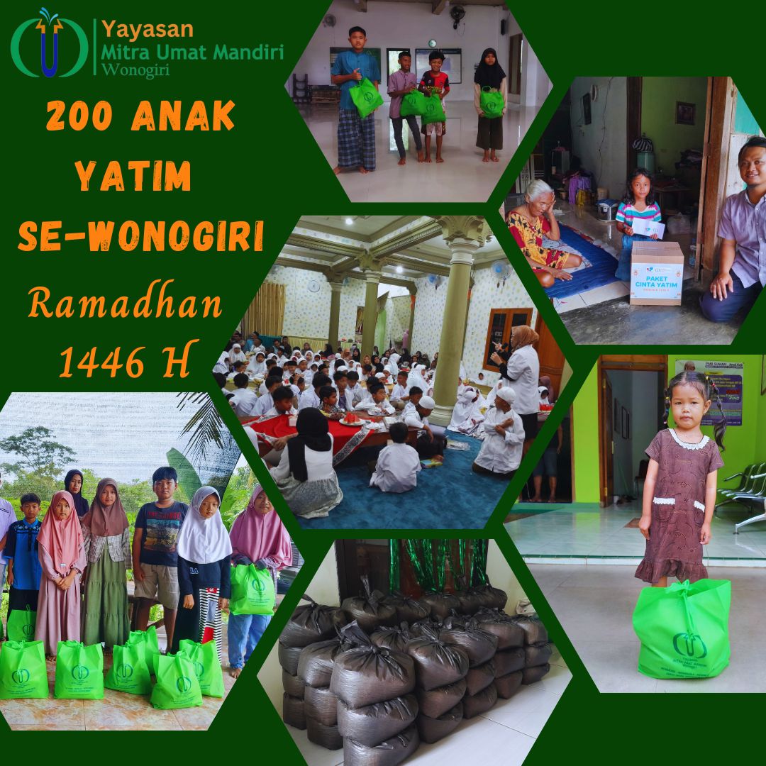 Recap Program Ramadhan 200 Anak Yatim se-Wonogiri 2025/1446 H
